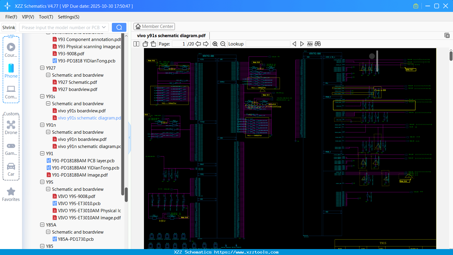 Vivo Y91s Schematic Diagram